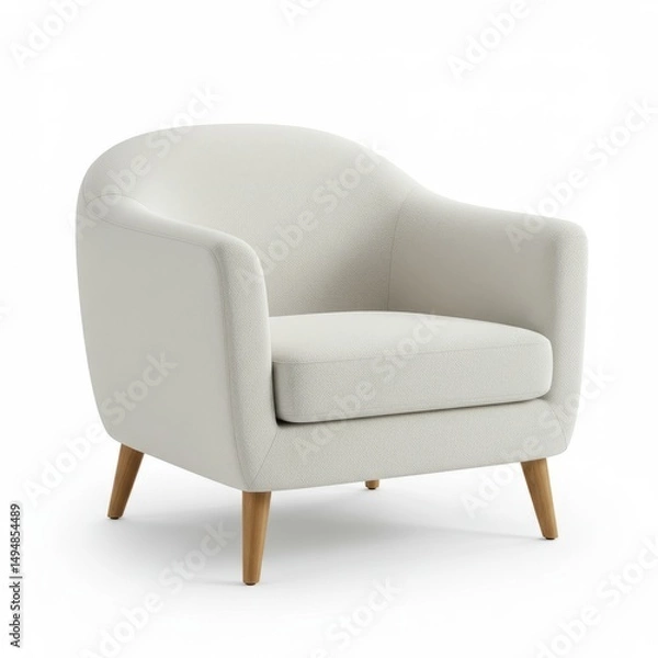 Obraz sofa isolated on white background