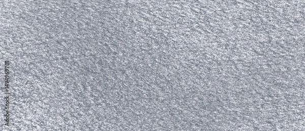 Fototapeta Grey glitter felt wall material. Surface of felted fabric texture abstract background in gray color.