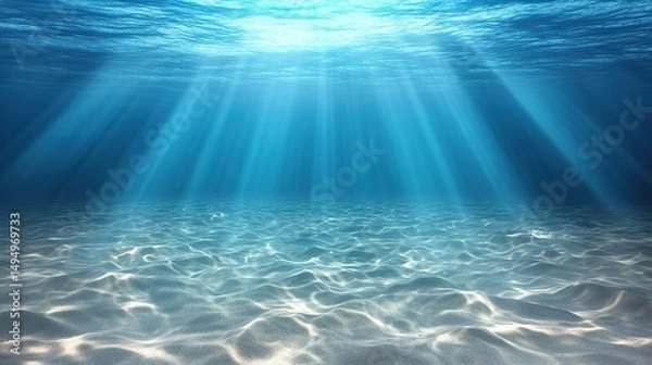 Obraz underwater world background