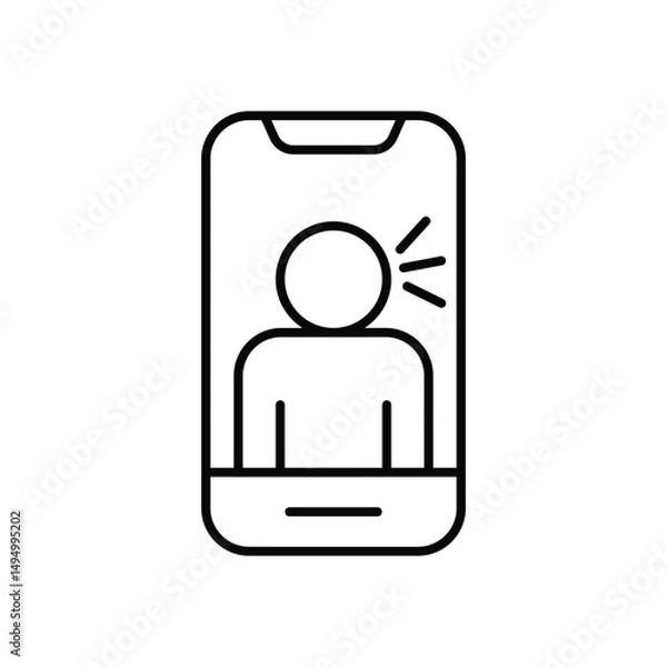 Obraz Influencer Marketing Vector icon