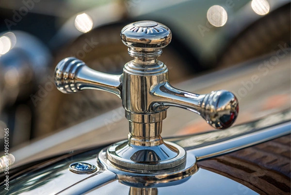 Obraz old fashioned faucet