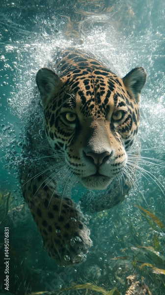 Obraz close up portrait of a tiger