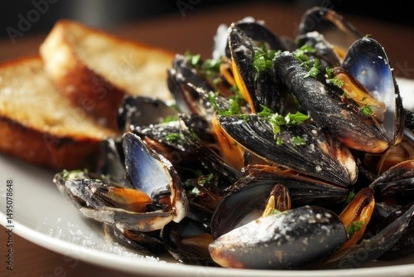 Fototapeta Mussels