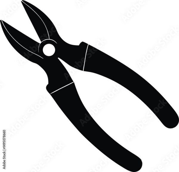 Obraz scissors vector illustration