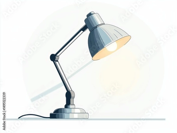 Fototapeta Desk Lamp Light