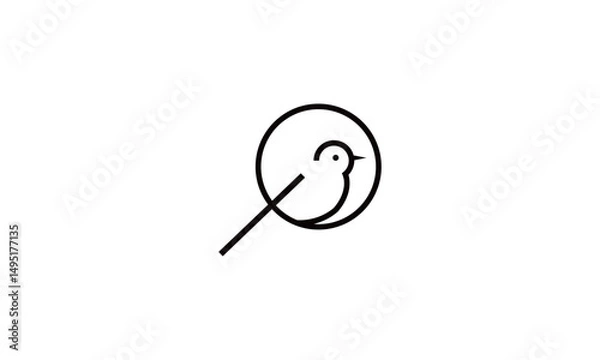 Obraz bird logo design