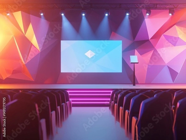 Obraz Conference Stage Design