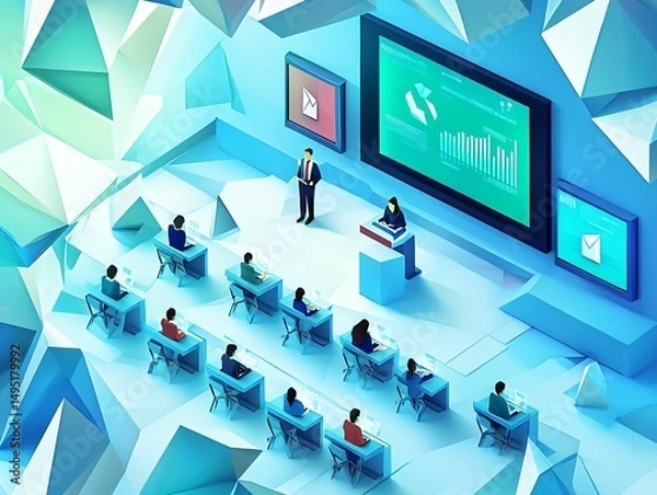 Obraz Digital Workplace Meeting