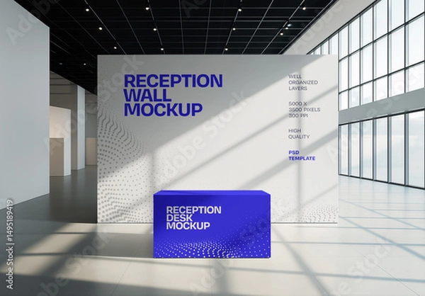 Obraz Reception Branding Mockup