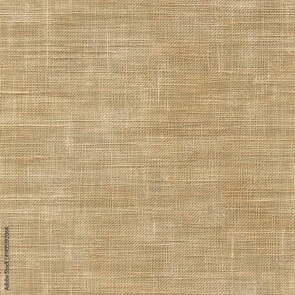 Fototapeta Seamless linen texture pattern in natural colors background