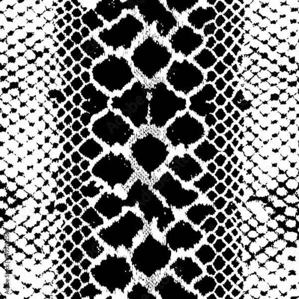 Fototapeta snake texture vector illustration design 