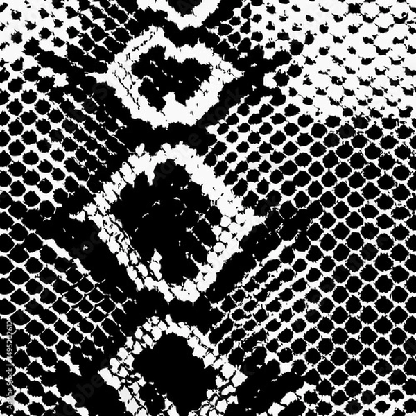 Fototapeta snake texture vector illustration design 