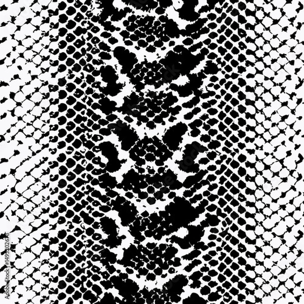Fototapeta snake texture vector illustration design 