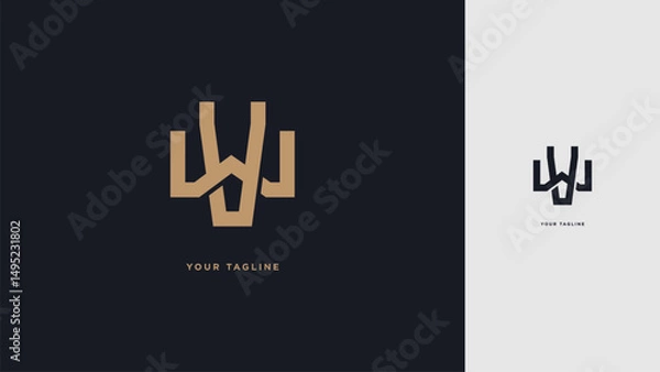 Obraz WV or VW Logo – Minimalist Design
