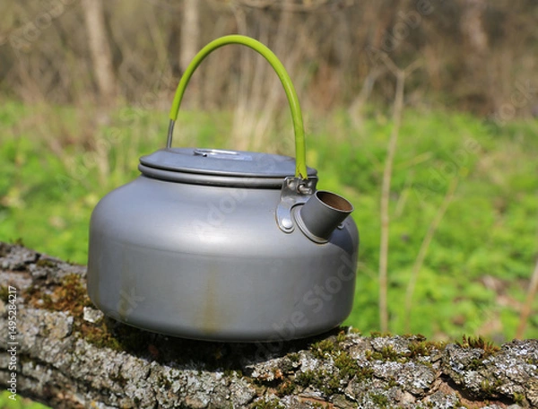 Obraz old touris kettle