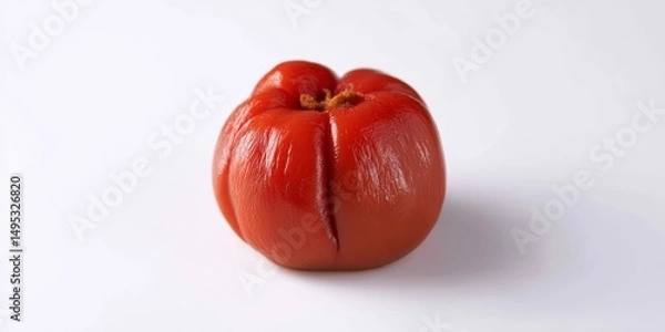 Fototapeta Charming 3D Iconic Umeboshi with Plump Shape and Small Pit