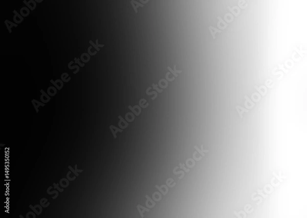 Fototapeta Black Gradient Transparent Background