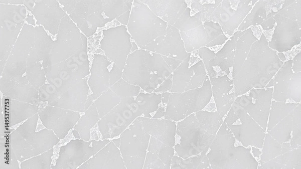Fototapeta High-resolution monochrome craquelure texture seamless pattern