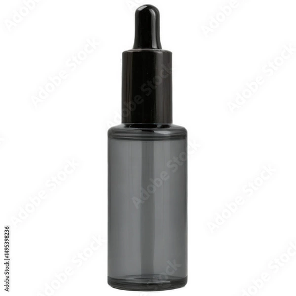 Obraz Bottle for essential oil isolate on white background. Selective focus. nature.