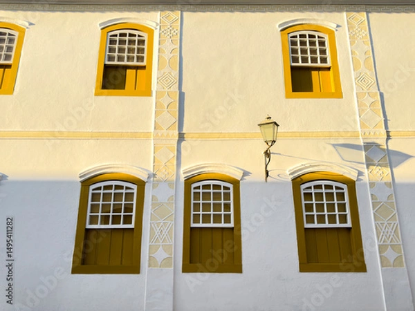 Fototapeta Exploring Paraty's Charming Colonial Architecture in Rio de Janeiro