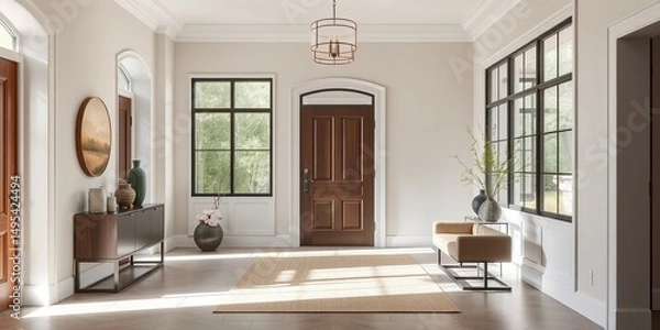 Obraz Stylish Entranceway Decor Ideas