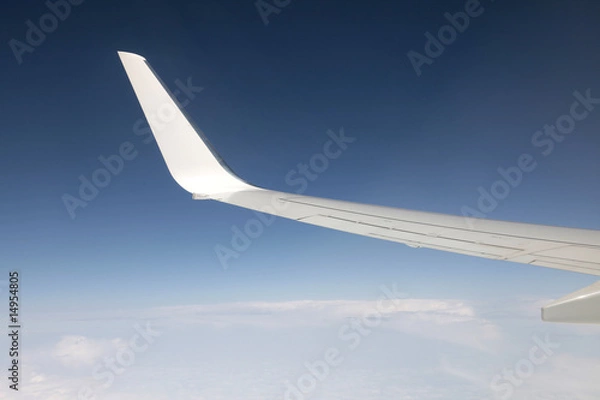 Obraz Aile d'avion dans le ciel