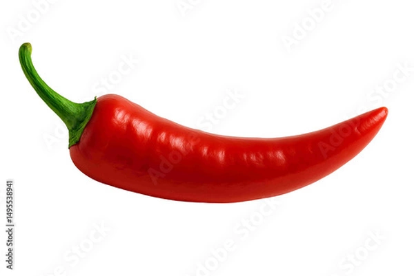 Fototapeta red chili pepper for isolated element 