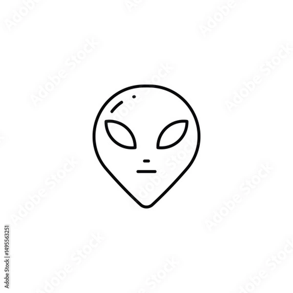 Obraz Alien Head