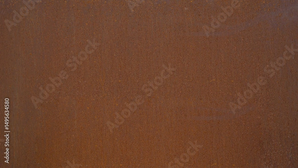 Obraz Grunge rusty orange brown metal corten steel rust stone background texture banner