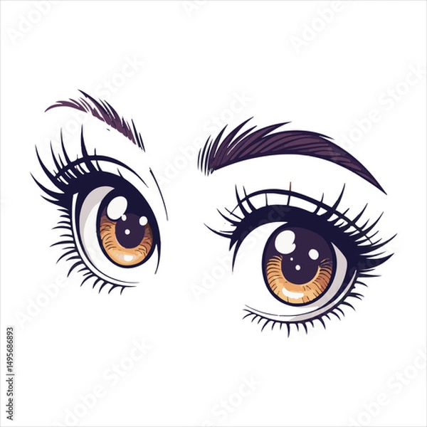 Fototapeta eye Vector