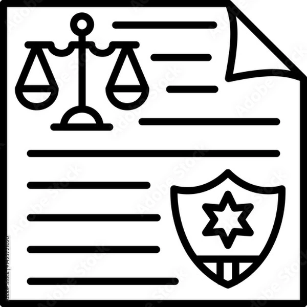 Obraz Legislation Icon