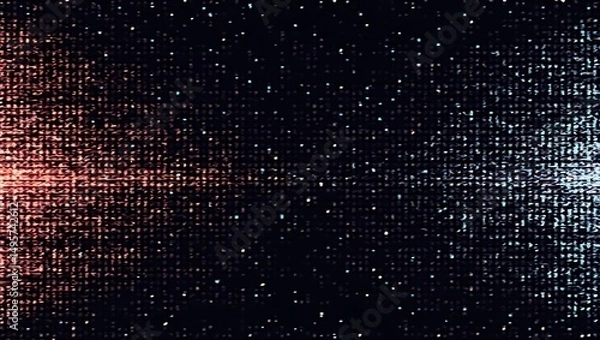 Fototapeta Abstract texture with glitters in contrasting colors, perfect for background