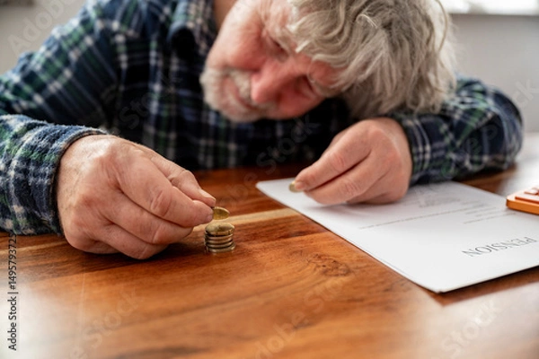 Obraz Counting every coin