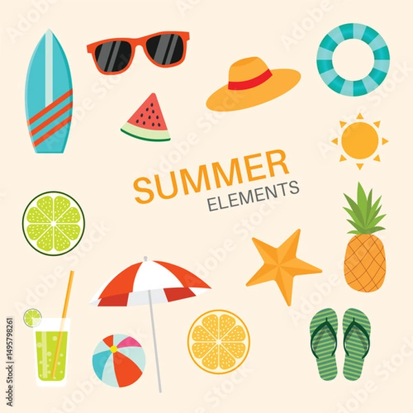 Obraz Summer Elements
