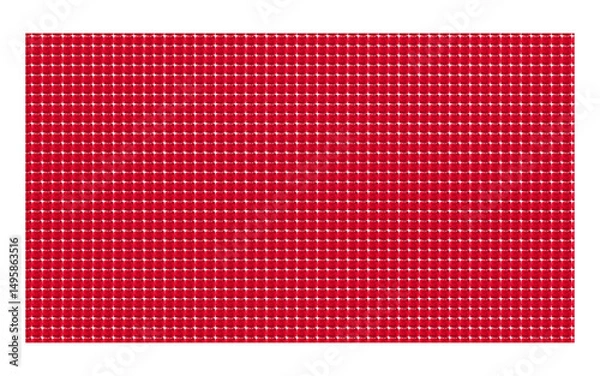 Obraz red fabric texture