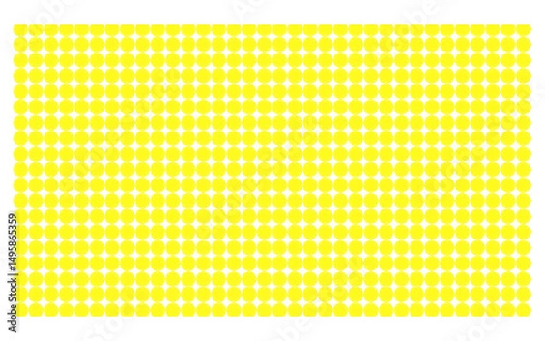Obraz seamless pattern with yellow dots