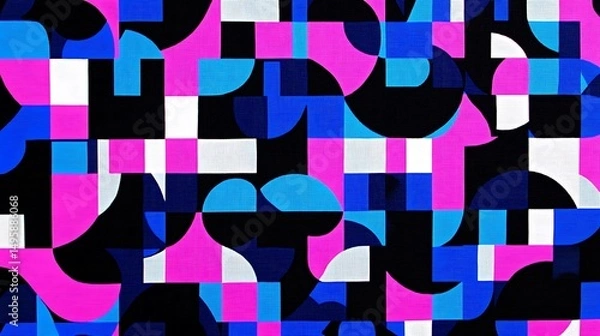 Obraz Abstract Geometric Pattern Design.