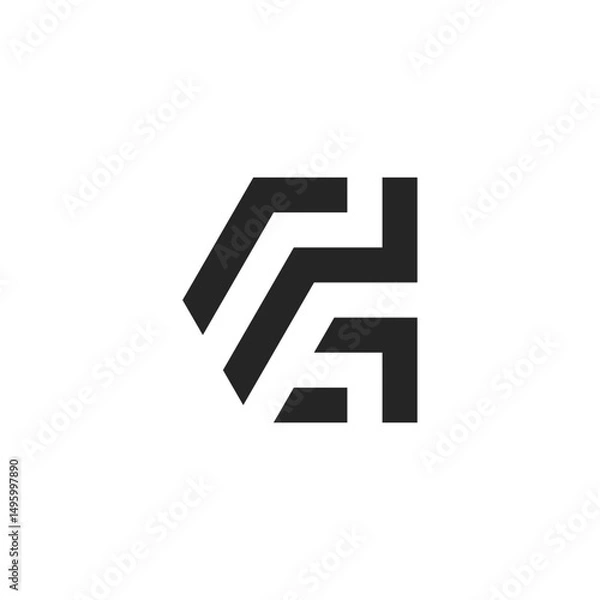 Fototapeta vector logo design