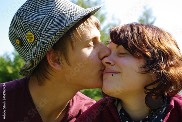 Fototapeta Junges Pärchen