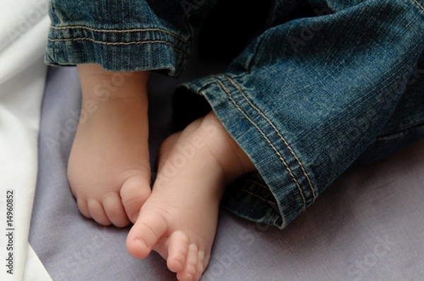 Obraz Mis pies de bebe