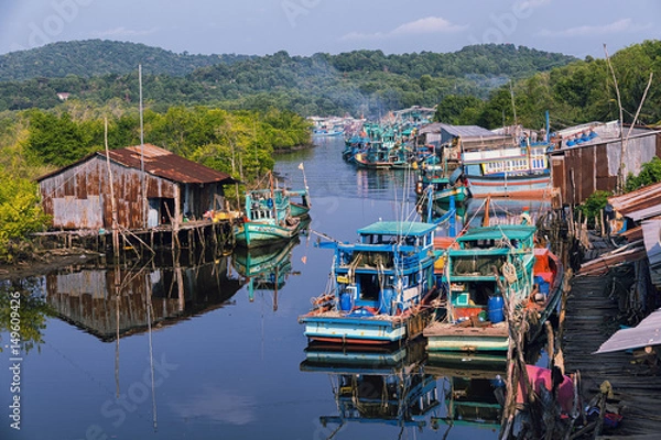 Obraz Phu Quoc River View Vietnam