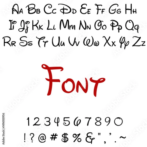 Fototapeta Fonte Mouse