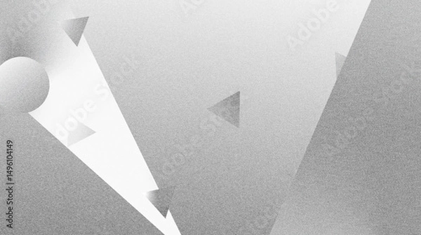 Fototapeta 249D Shapes floating in space.