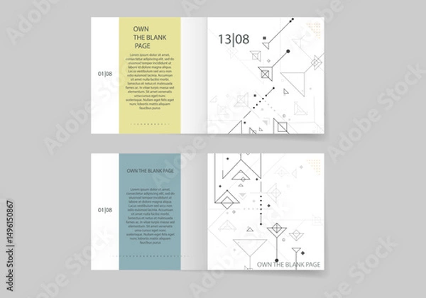 Obraz Digital technology futuristic design. Vector pattern on white background. Network communication. Big data lines