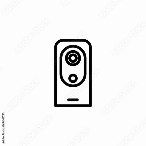 Obraz smart speaker icon sign vector