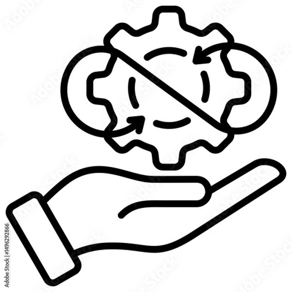 Fototapeta Transformation Icon