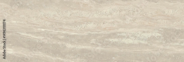 Fototapeta Tan travertine stone-like background - Seamless , pattern , background , tile