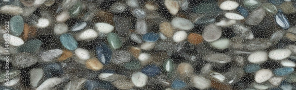 Fototapeta Textured  - Seamless , pattern , background , tile