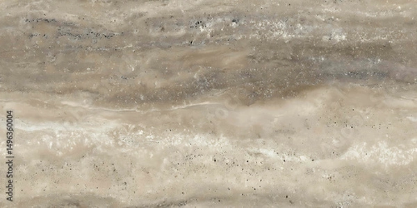 Fototapeta Sandstone-like brown-toned stone surface - Seamless , pattern , background , tile