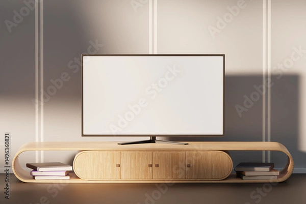 Fototapeta Tv Mockup. 3D Render